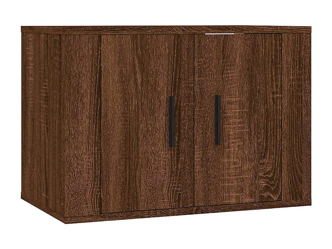 TV-Wandschrank Braun Eichen-Optik 57x34,5x40 cm
