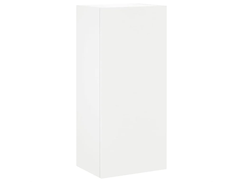 TV-Wandschrank Weiß 40,5x30x90 cm Holzwerkstoff