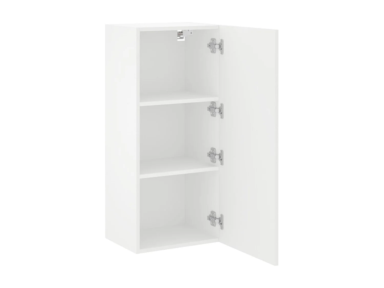 TV-Wandschrank Weiß 40,5x30x90 cm Holzwerkstoff