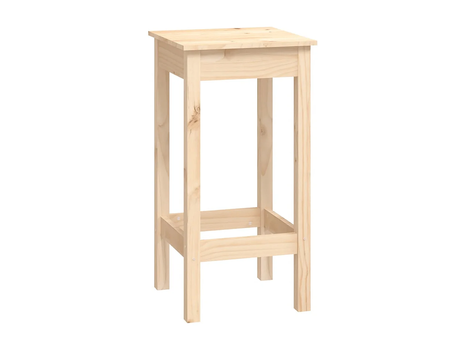 Set da bar da 9 pezzi. Legno di pino massiccio