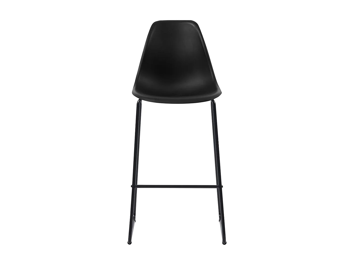 Ensemble de bar 3 pcs Plastique Noir