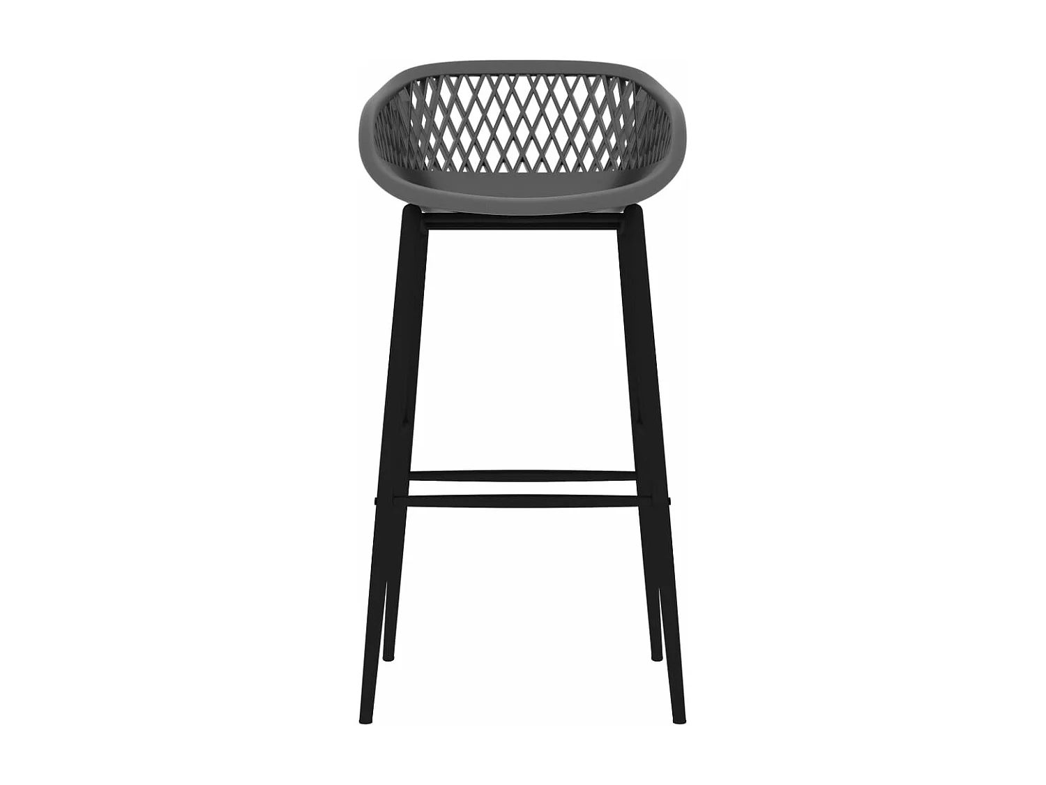 Set bar 5 pezzi Nero e grigio