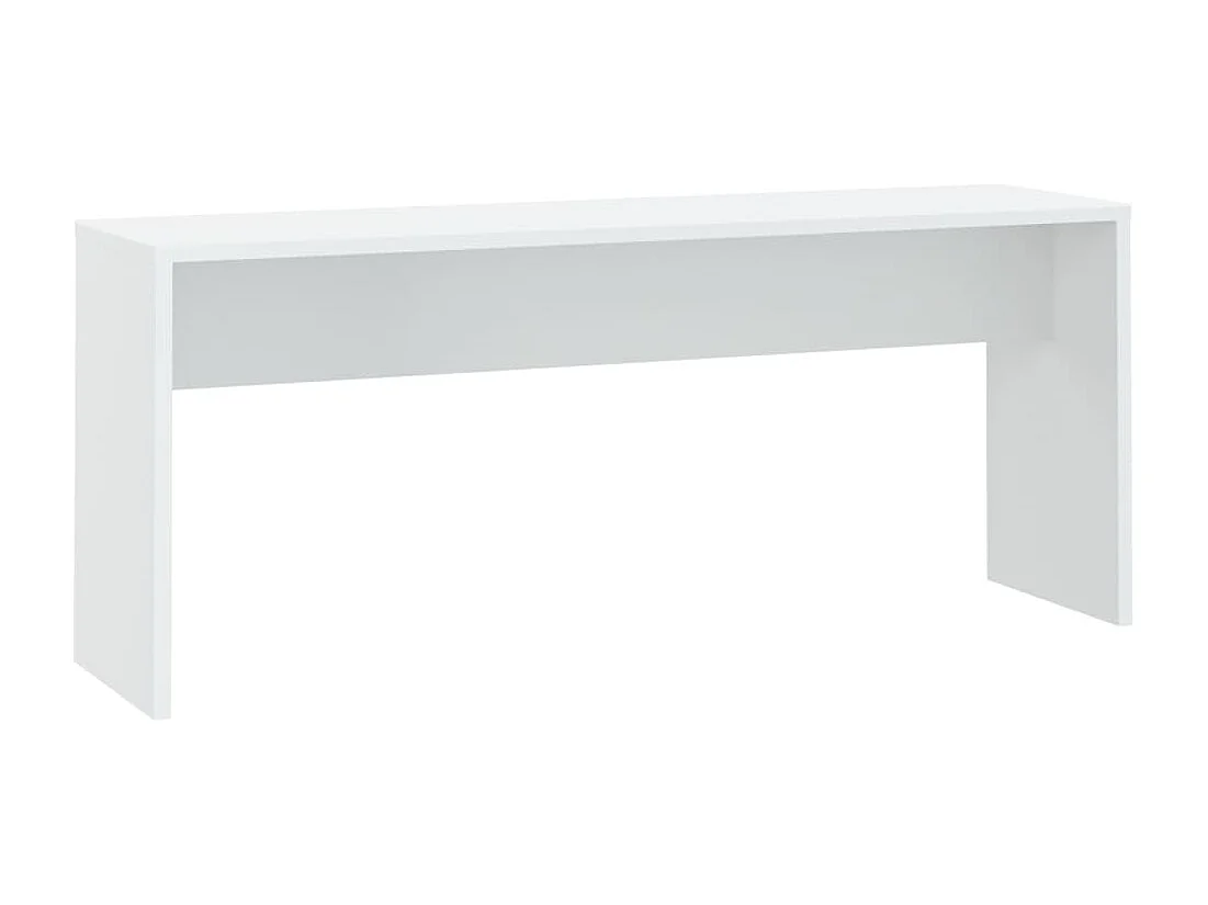 Set da pranzo 3 pezzi Legno ingegnerizzato bianco