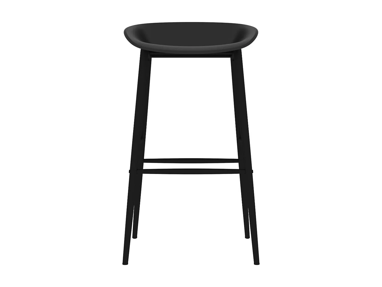 5-delige barset Wit en zwart