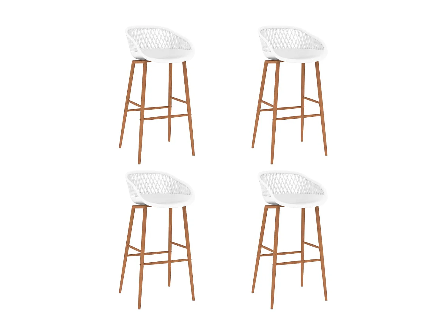 Set barre 5 pezzi Bianco