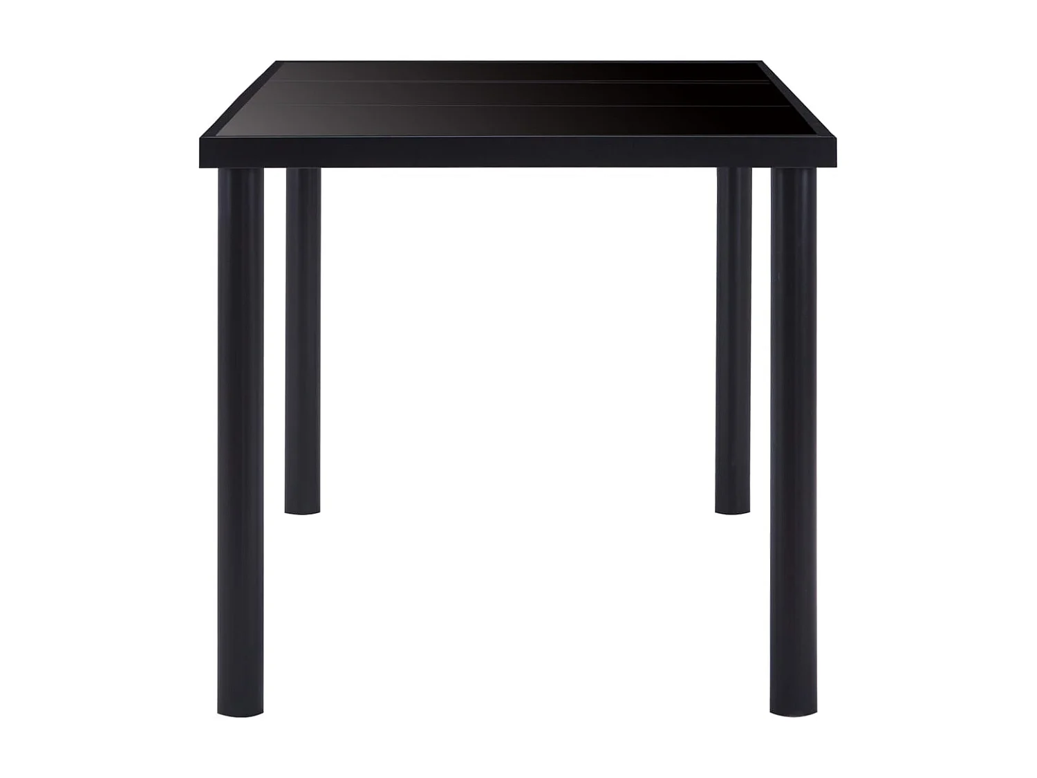 Ensemble de salle à manger 9 pcs Similicuir Blanc