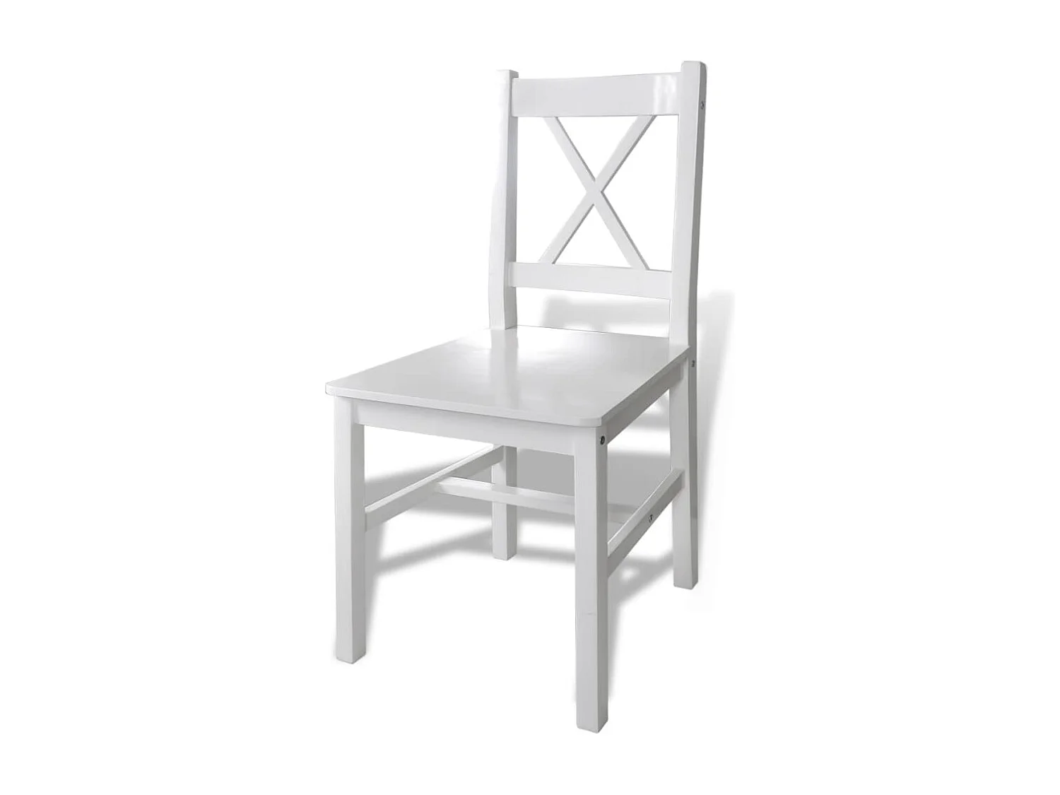 Set sala da pranzo 5 pezzi Bianco