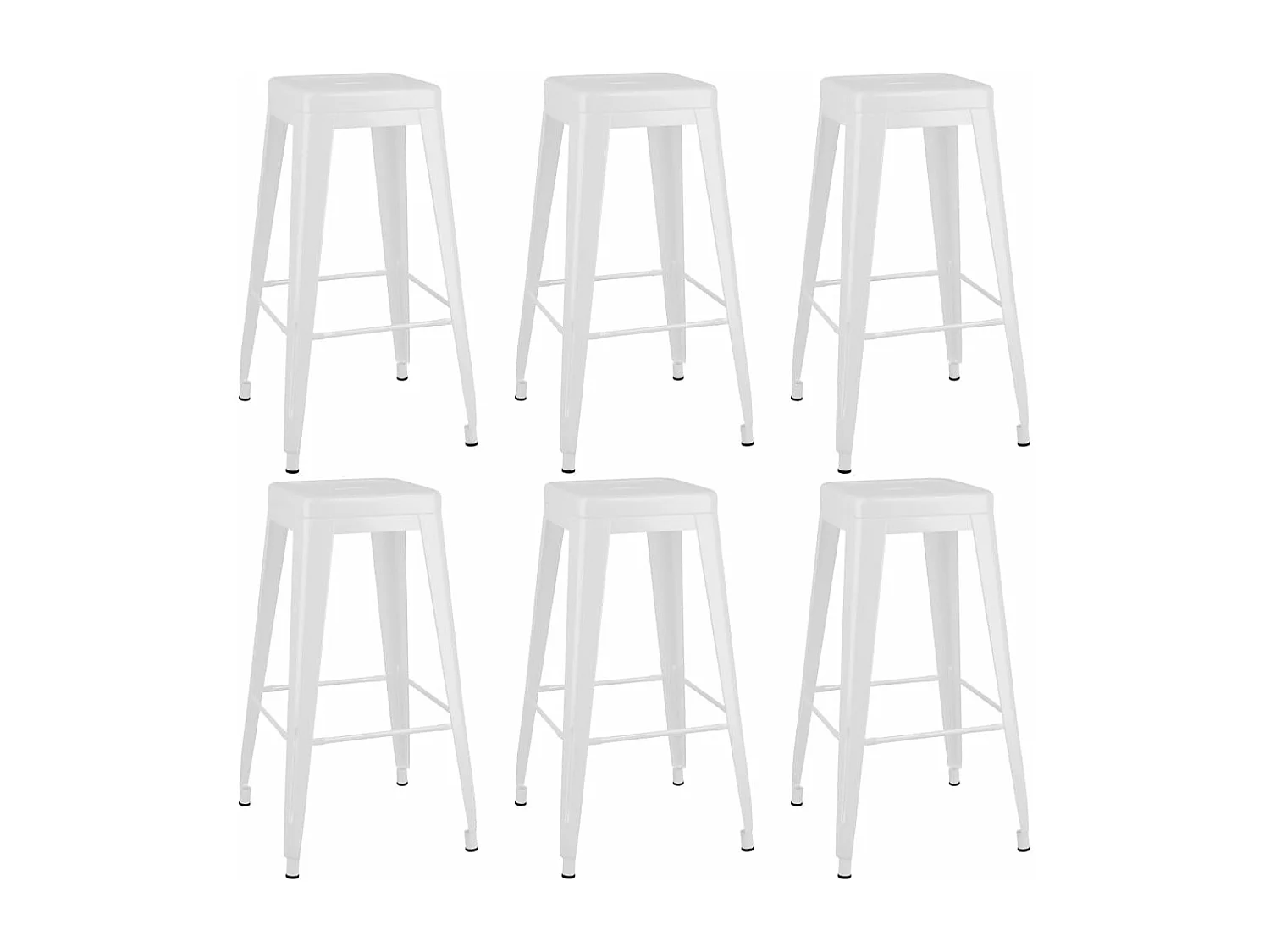 Set barre 7 pezzi Bianco