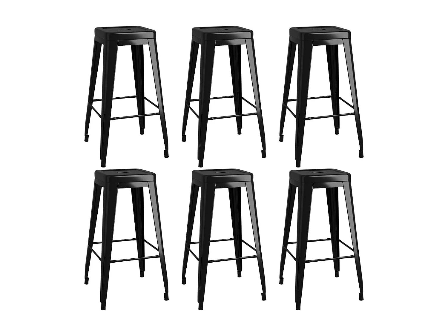 Ensemble de bar 7 pcs Noir