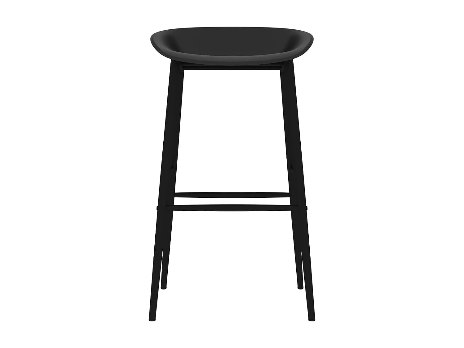 5-teiliges Bar-Set Weiß und Schwarz