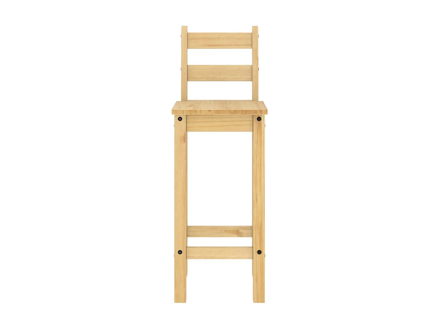 Ensemble de bar 5 pcs Bois de pin massif