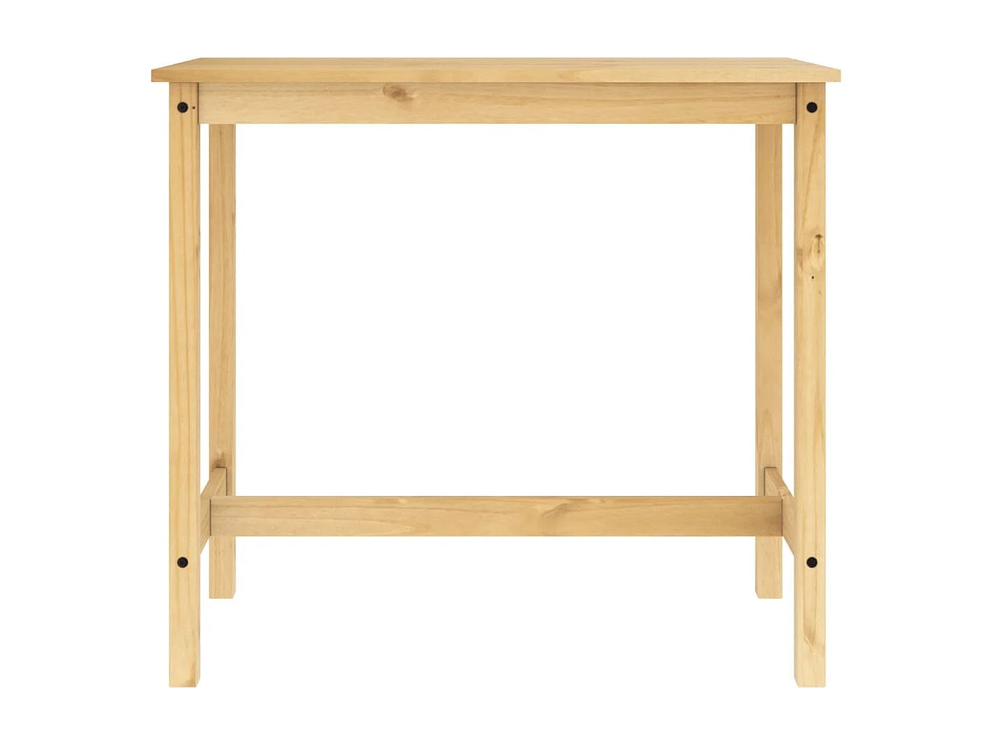 Ensemble de bar 5 pcs Bois de pin massif