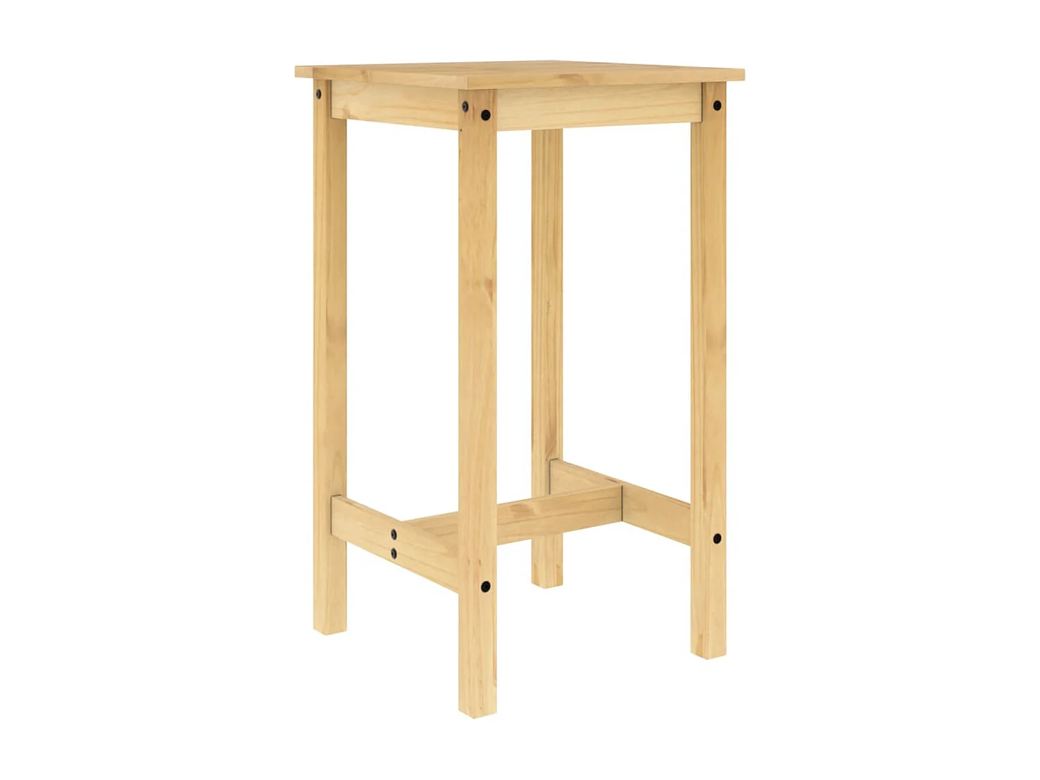 Set da bar 3 pezzi. Legno di pino massiccio