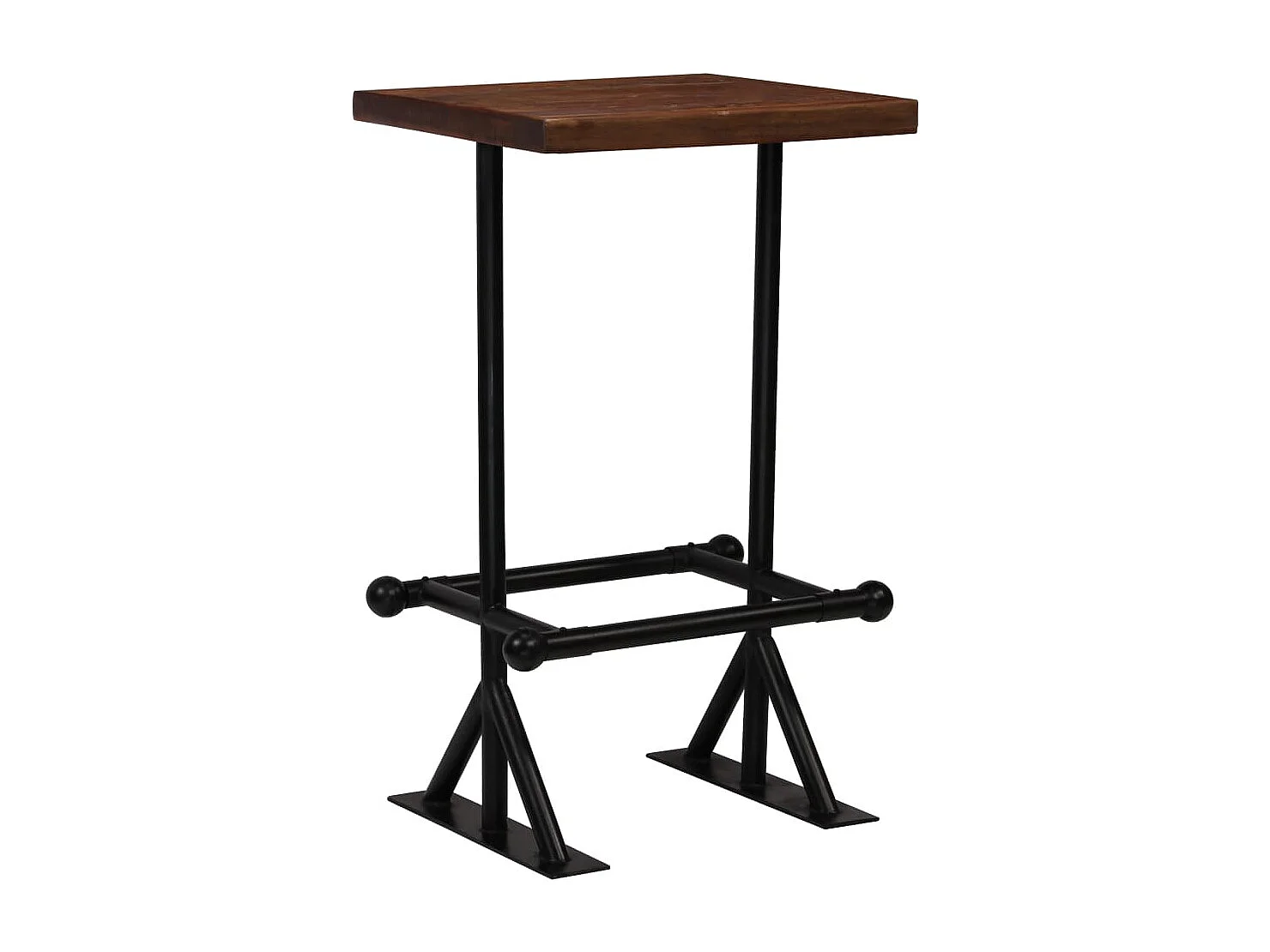 Mobile bar 3 pz. Legno massello di recupero