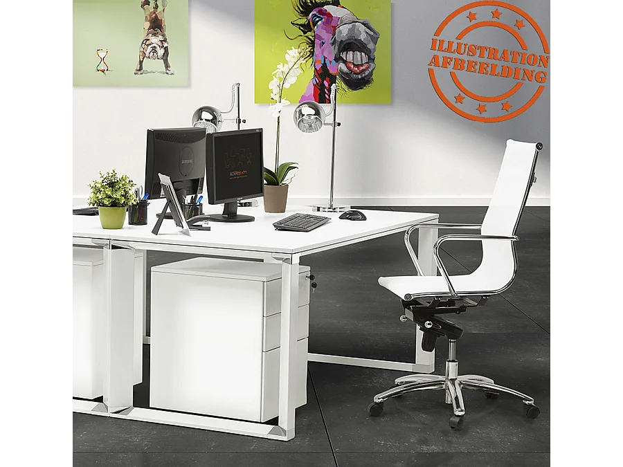 Aufbewahrungskiste - DALI - Weiß - 52x40x61 cm