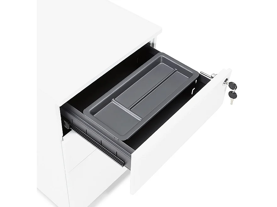 Aufbewahrungskiste - DALI - Weiß - 52x40x61 cm