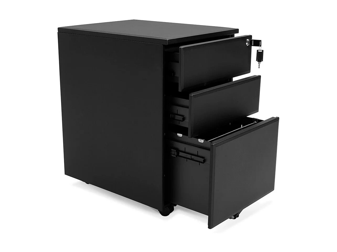 Aufbewahrungskiste - DALI - zwart - 52x40x61 cm