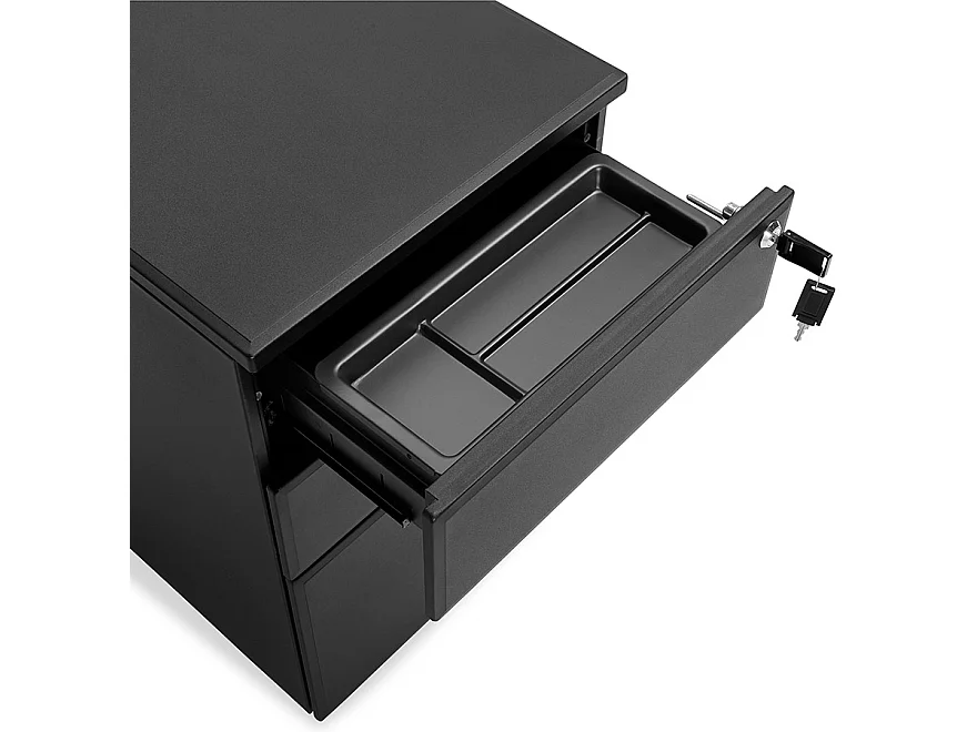 Aufbewahrungskiste - DALI - zwart - 52x40x61 cm