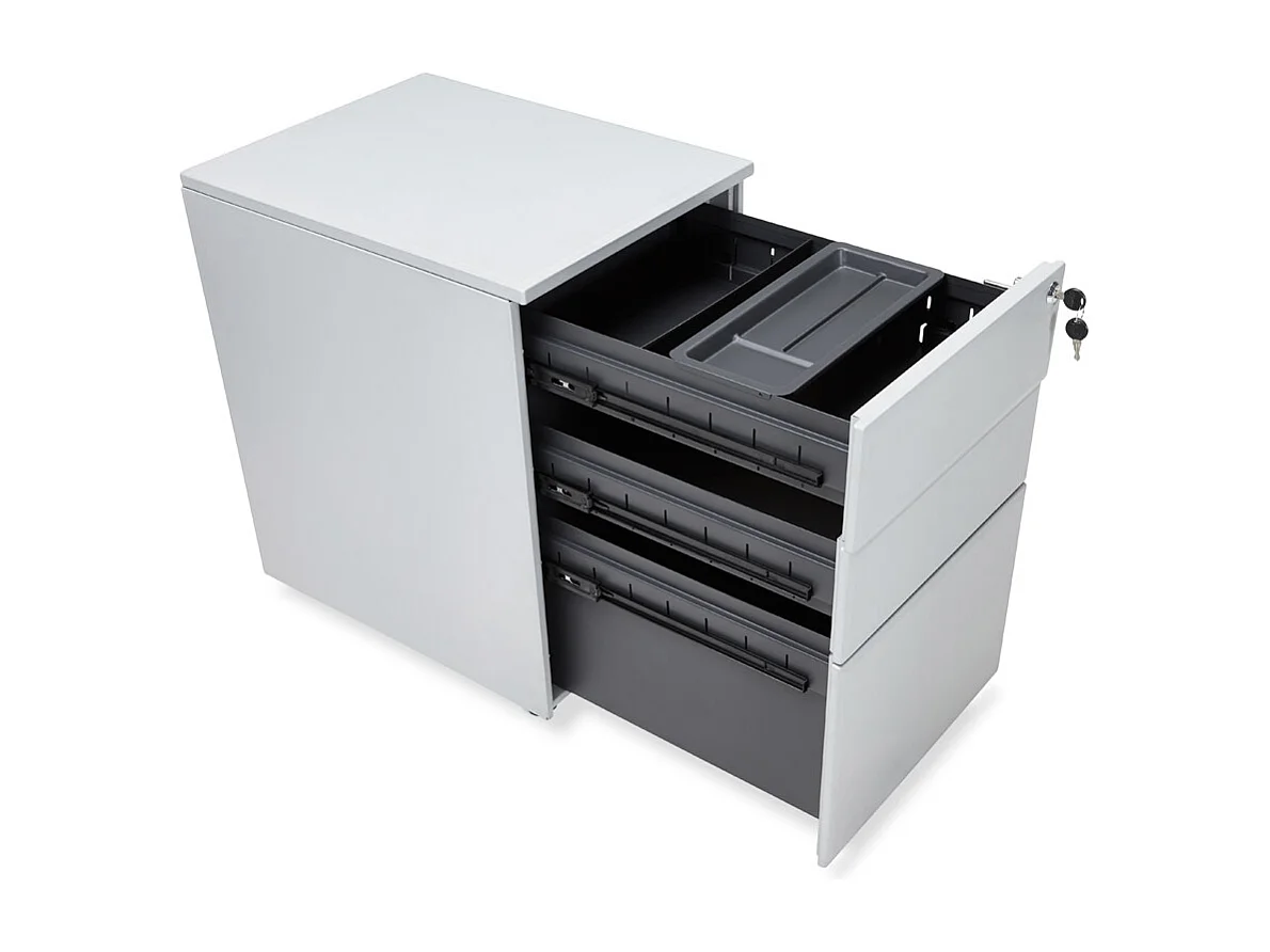 Aufbewahrungskiste - DALI - grau - 52x40x61 cm