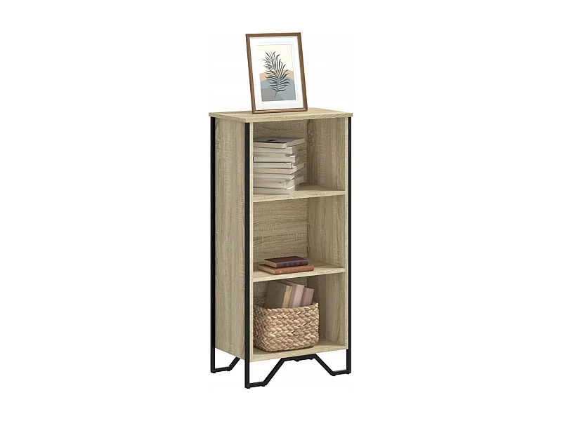 Libreria Rovere Sonoma 50x31x106 cm in Legno Multistrato