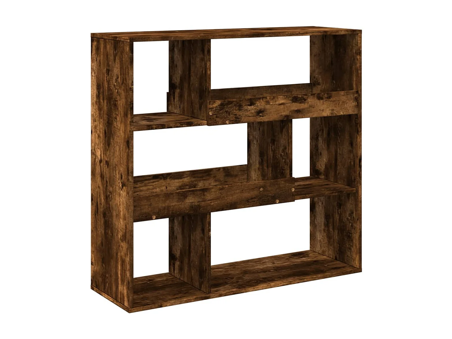 Bücherregal/Raumteiler Räuchereiche 100x33x94,5 cm