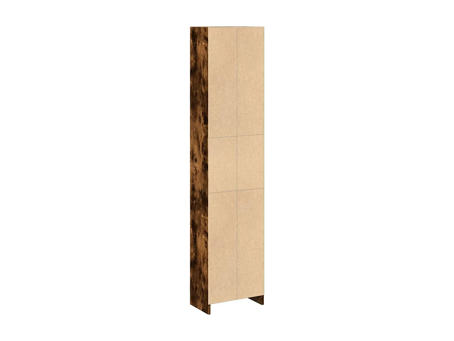 Boekenkast 63x20x90 cm bewerkt hout sonoma eikenkleurig