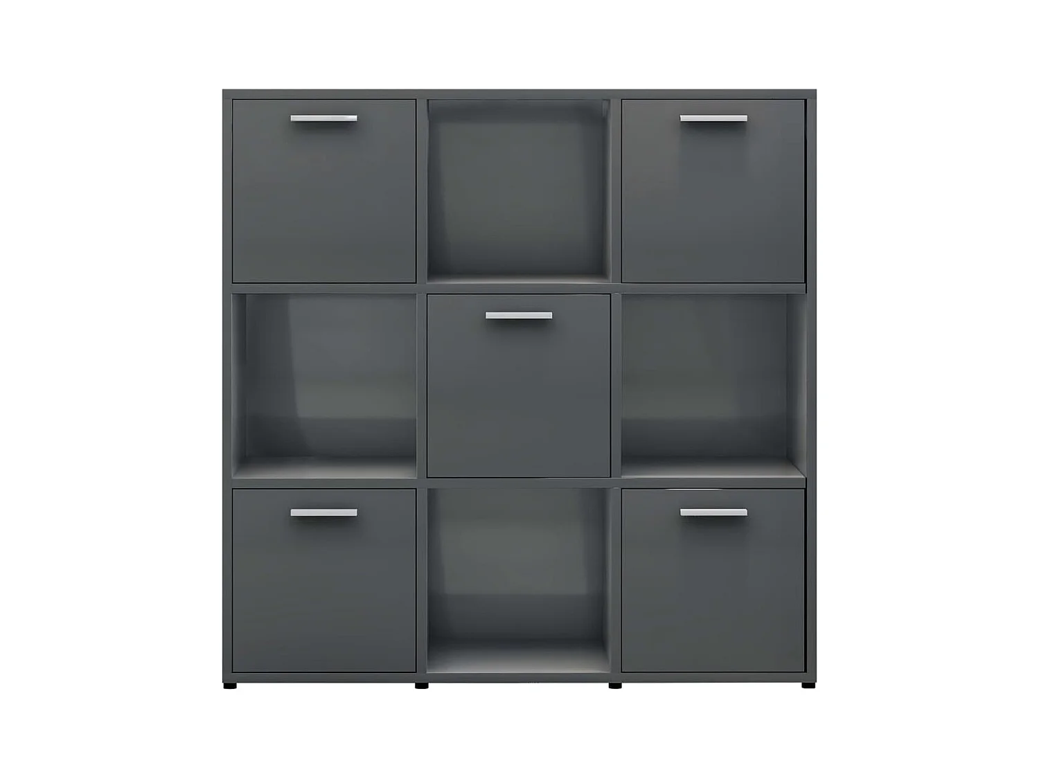 Bücherschrank Braun Eichen-Optik 82,5x30,5x115 cm Holzwerkstoff