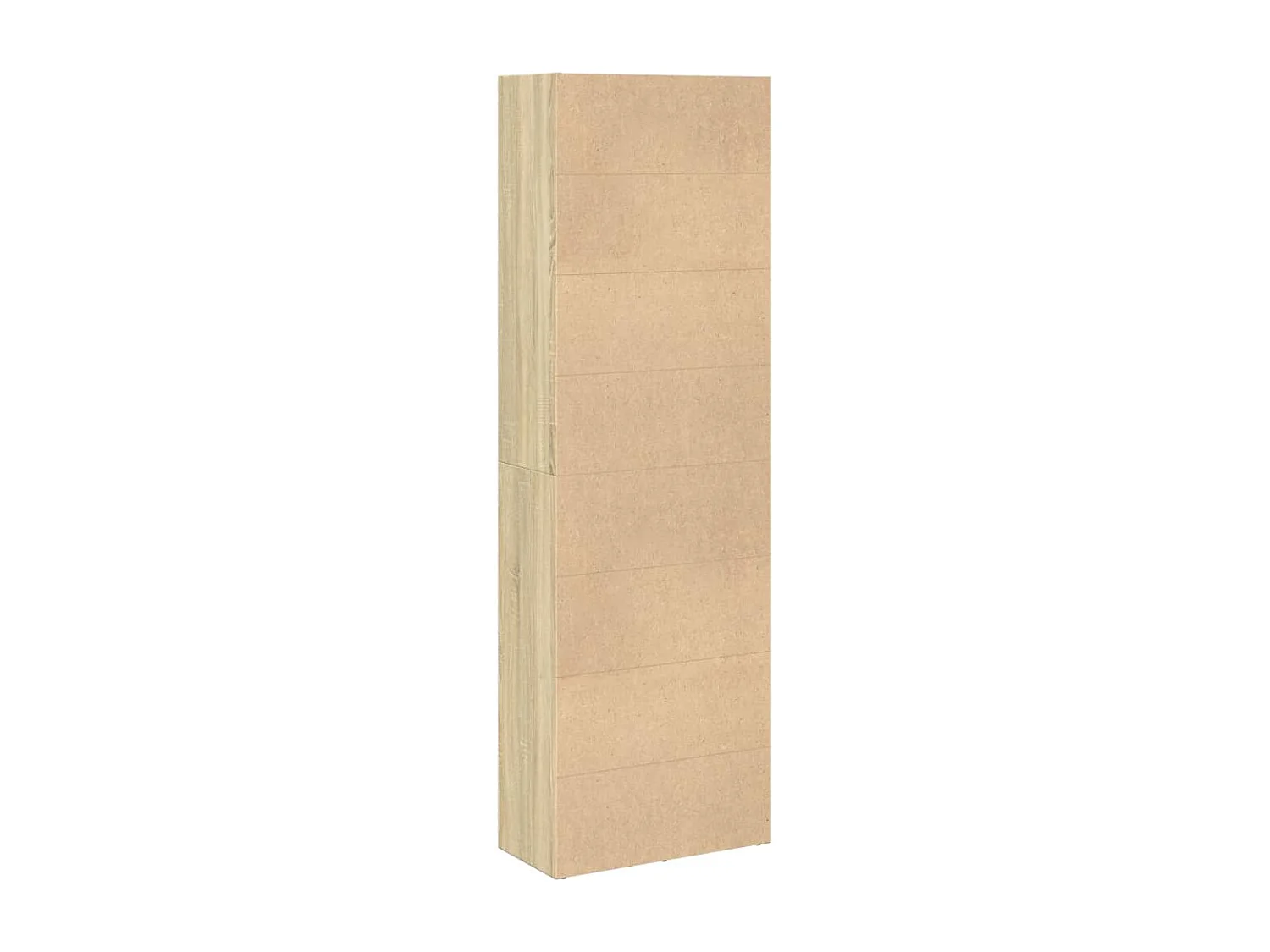 Bibliothèque sonoma gris 60x24x109 cm bois d'ingénierie
