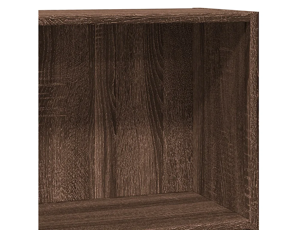 Libreria Rovere Artigianale 60x30x152 cm in Legno Multistrato