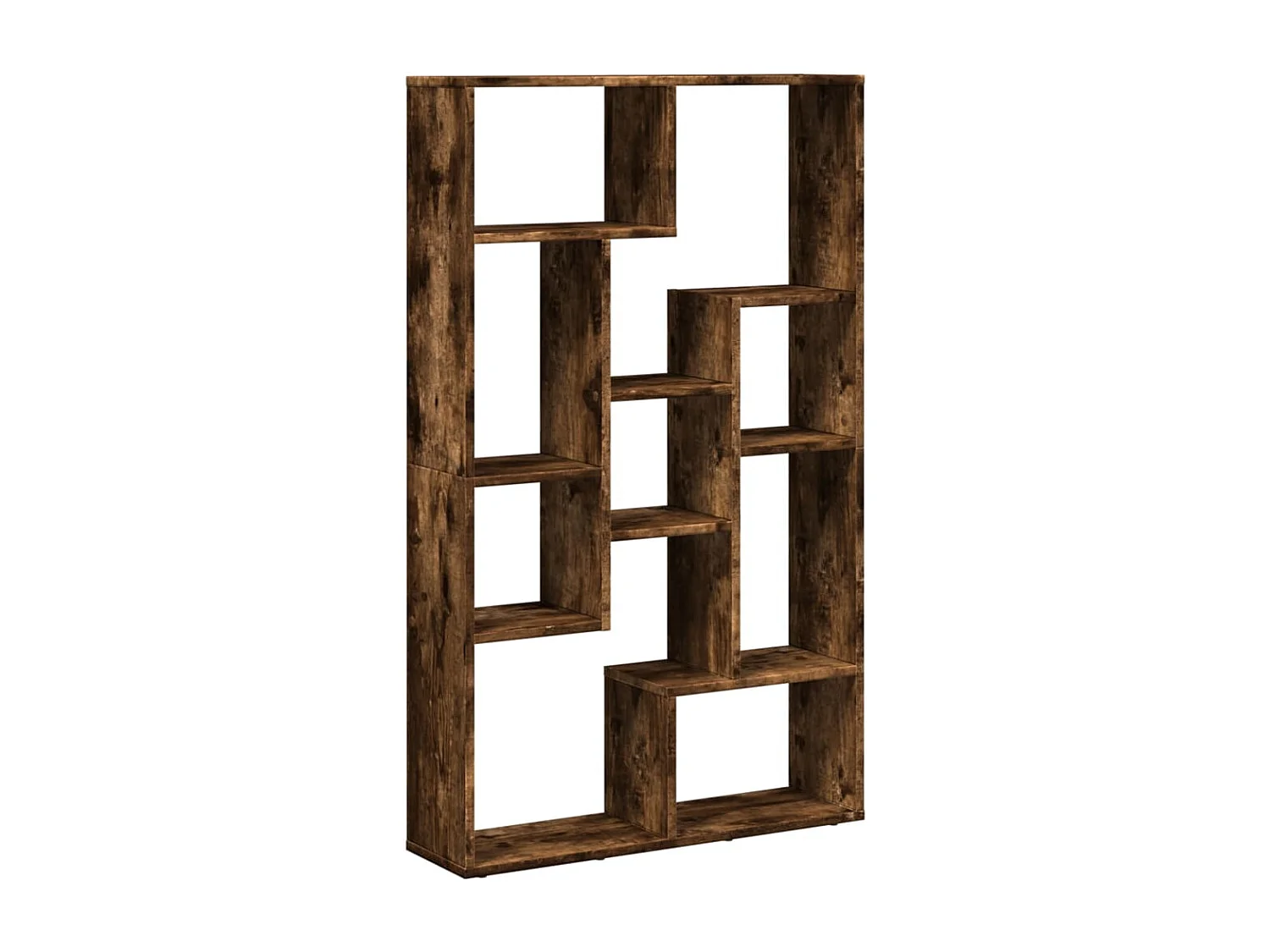Bibliothèque chêne marron 72x20x120 cm bois d'ingénierie