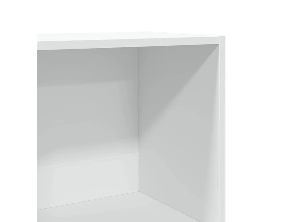 Estantería madera ingeniería negra 80x30x189 cm