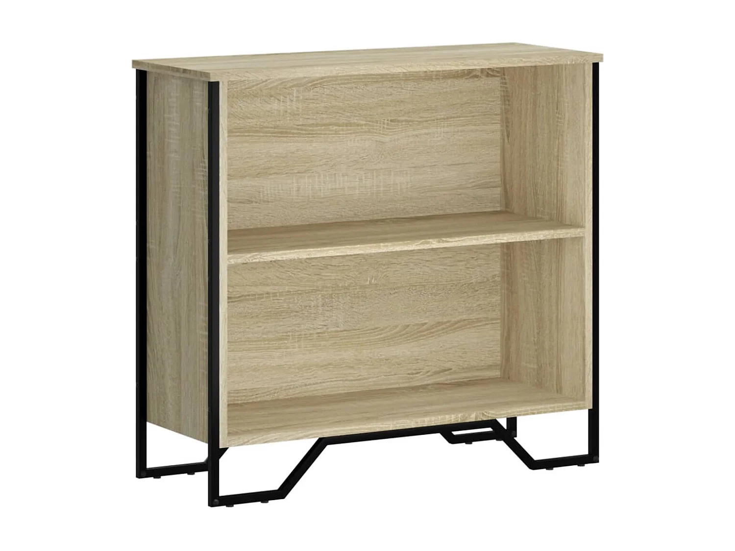 Bibliothèque chêne sonoma 80x31x74,5 cm bois d'ingénierie