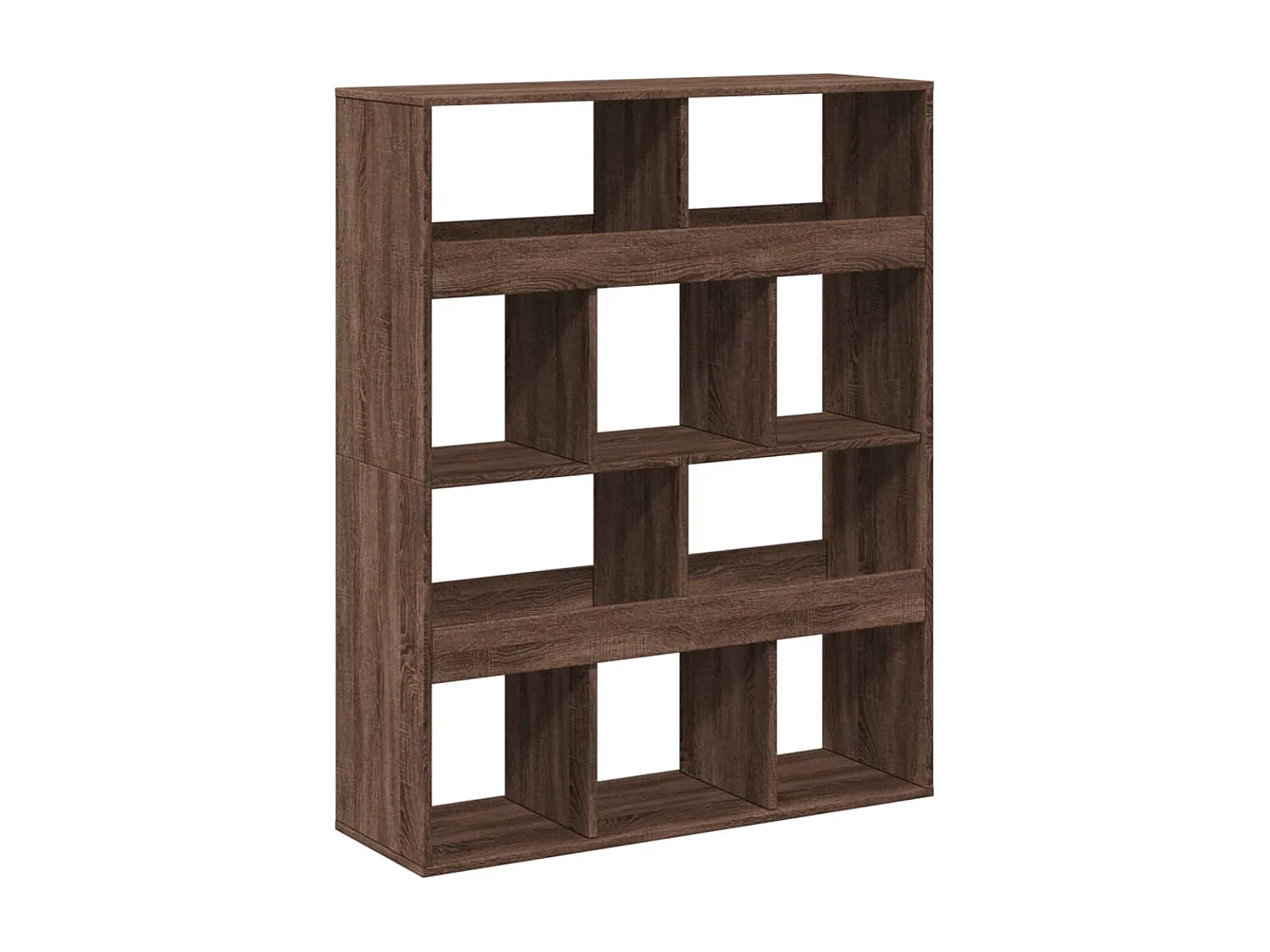 Cloison de séparation blanc 100x33x125,5 cm bois d'ingénierie