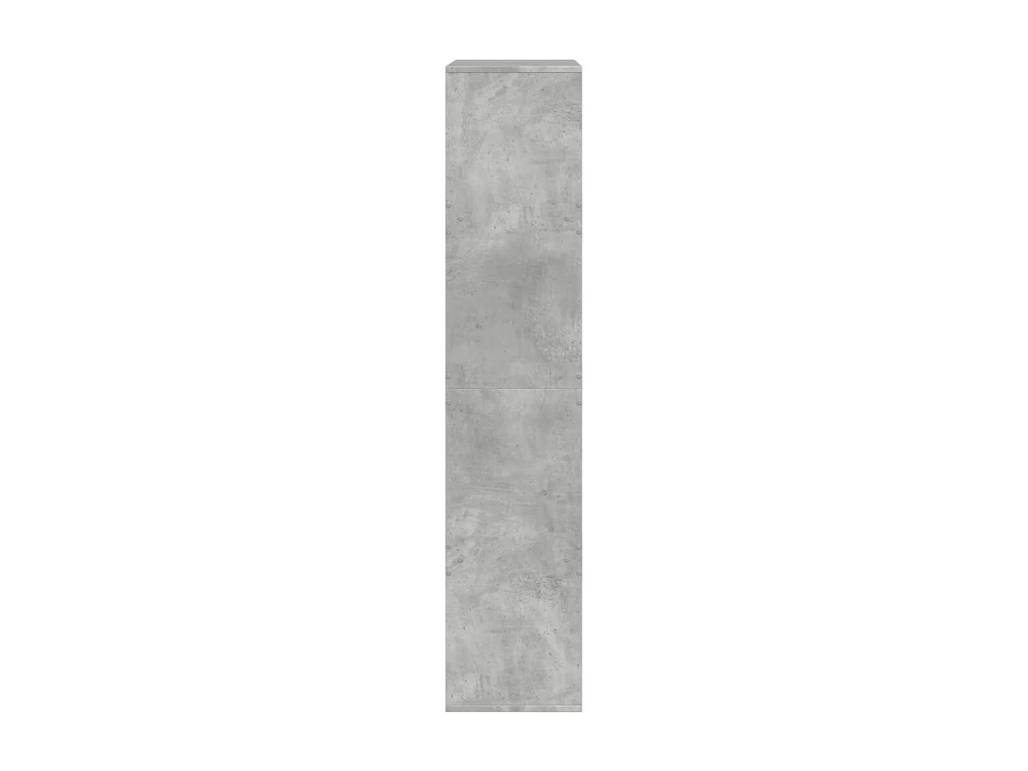 Bibliothèque gris béton 100x33x155,5 cm bois d'ingénierie