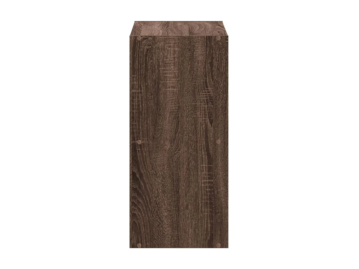 Estantería de madera ingeniería marrón roble 68,5x32x68,5 cm