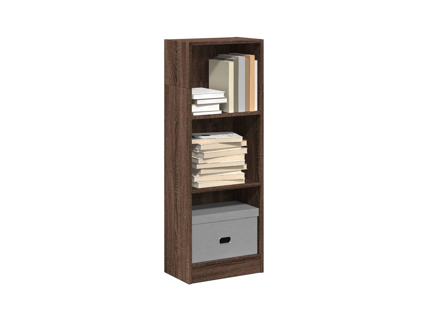 Libreria Rovere Marrone 40x24x109 cm in Truciolato