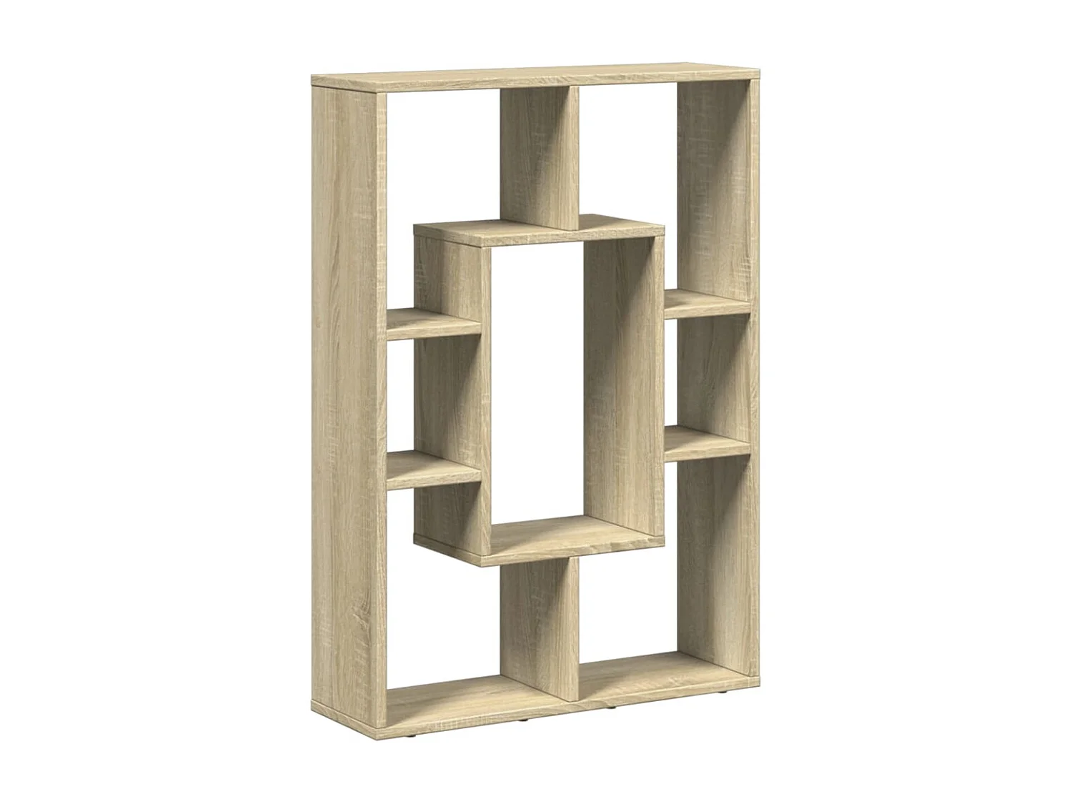 Bibliothèque chêne marron 40x24x109 cm bois d'ingénierie