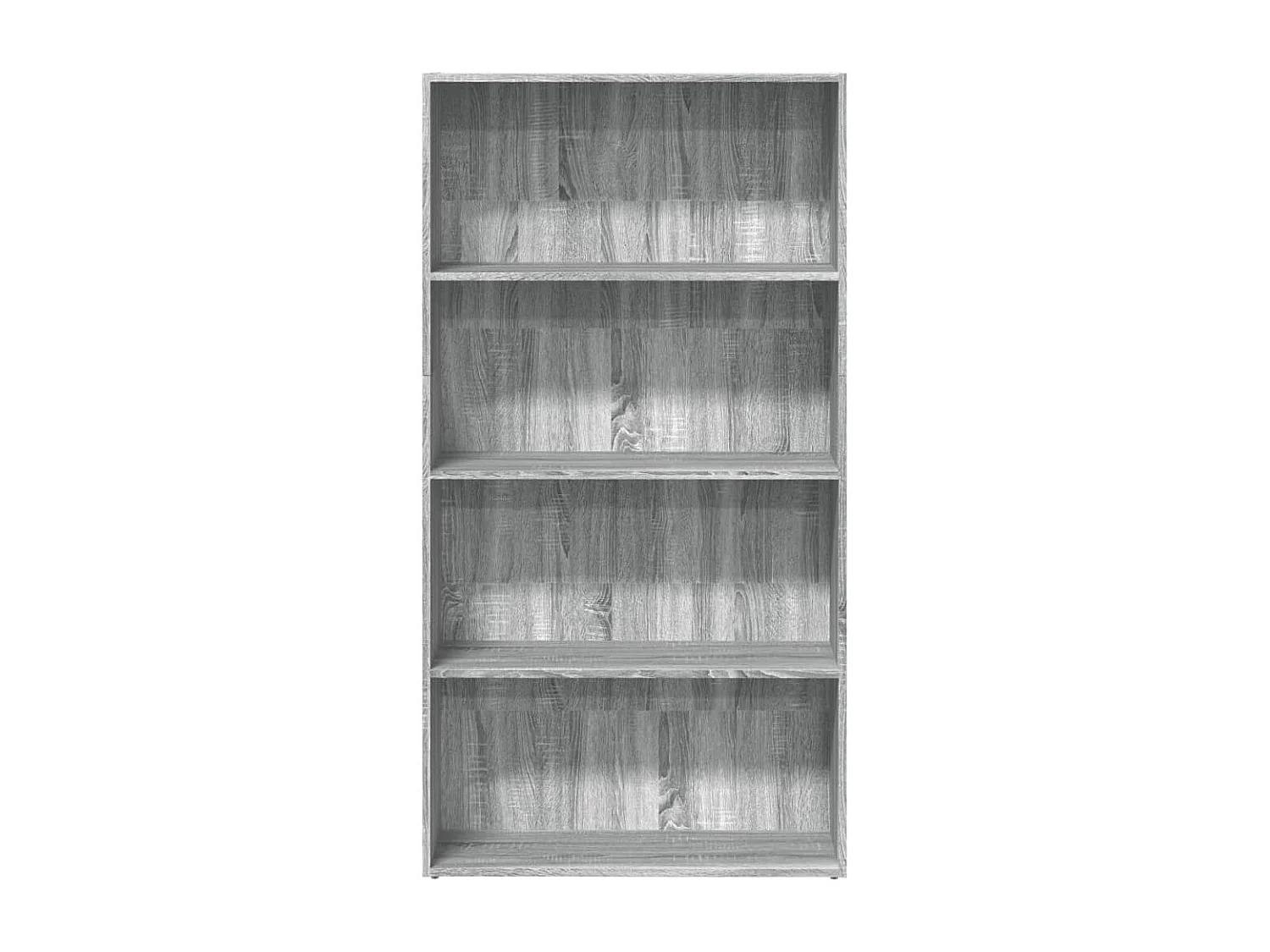 Bibliothèque sonoma gris 80x30x152 cm bois d'ingénierie