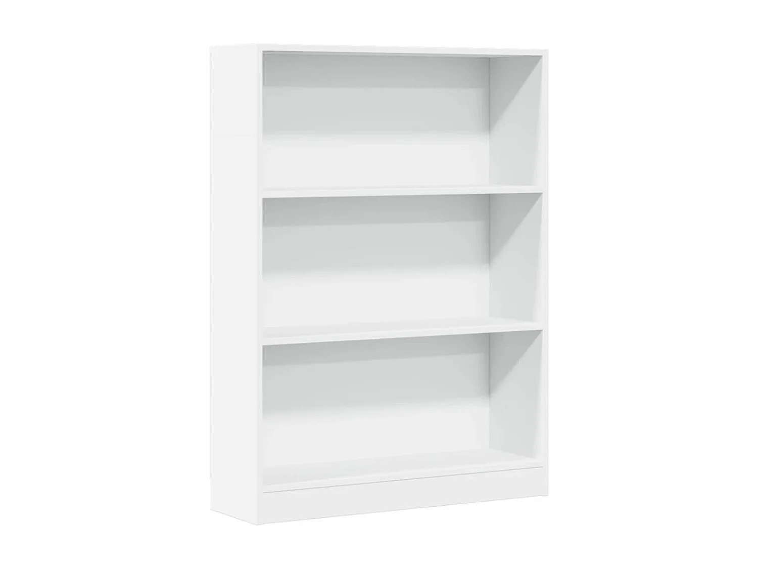 Libreria Bianca 80x24x109 cm in Legno Multistrato