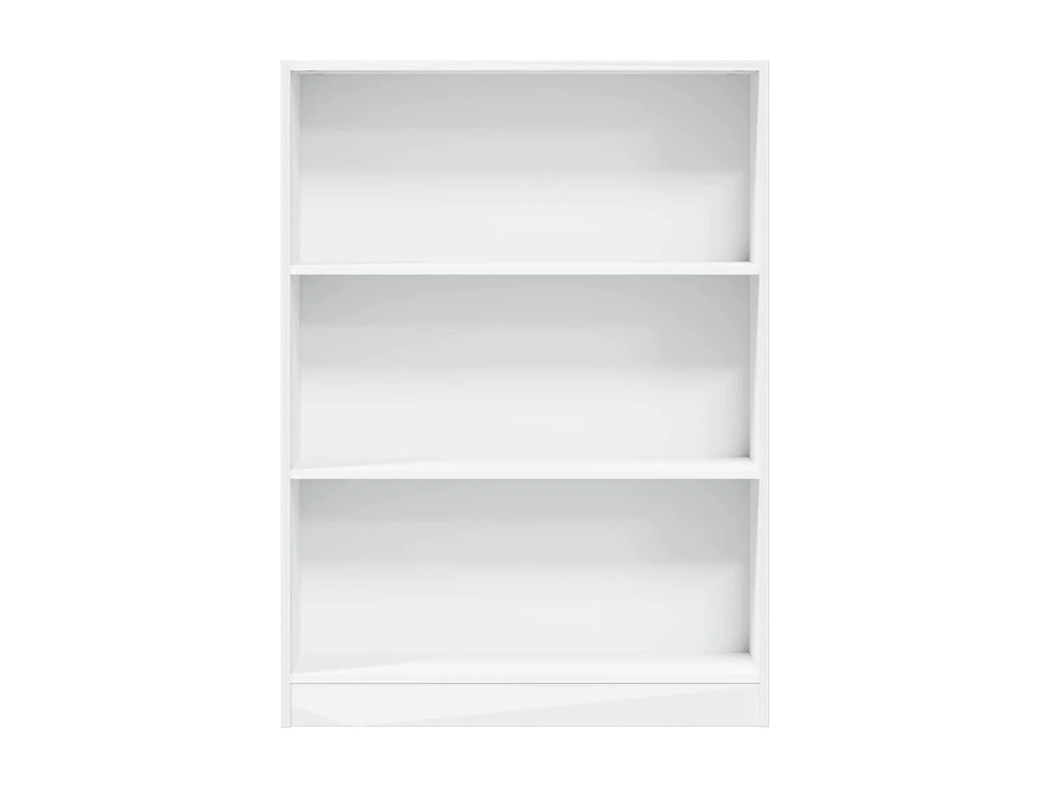Libreria Bianca 80x24x109 cm in Legno Multistrato