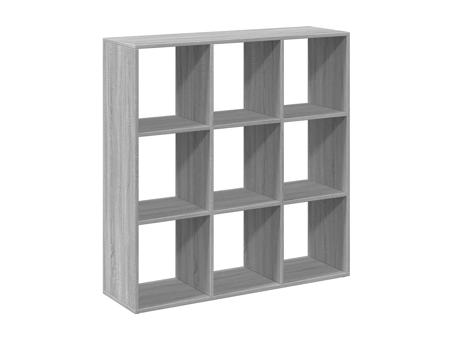 Estante divisória 102x29x103,5 cm deriv. madeira cinza sonoma