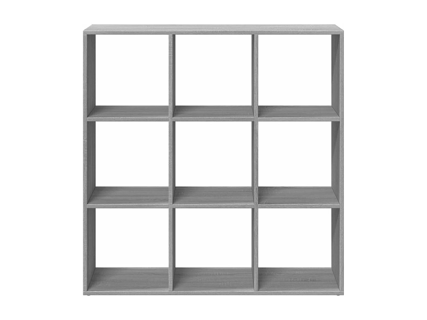 Étagère séparatrice de pièce sonoma gris 102x29x103,5 cm