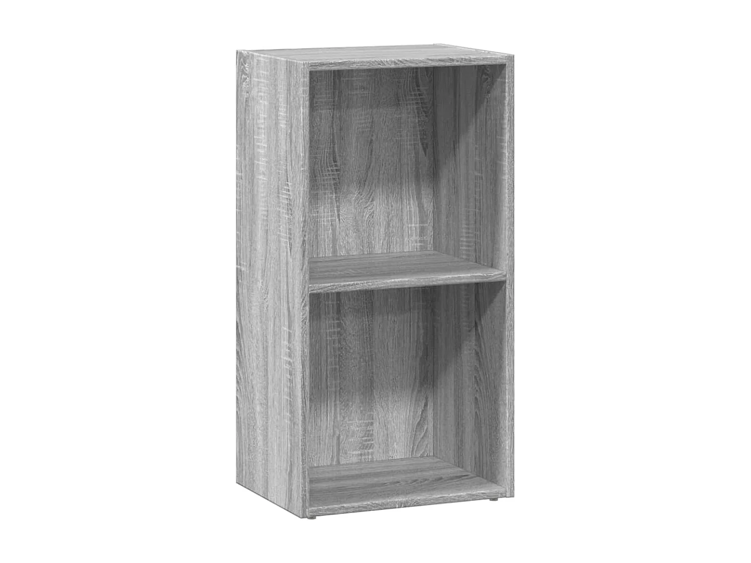 Estantería de madera de ingeniería gris Sonoma 40x30x77 cm