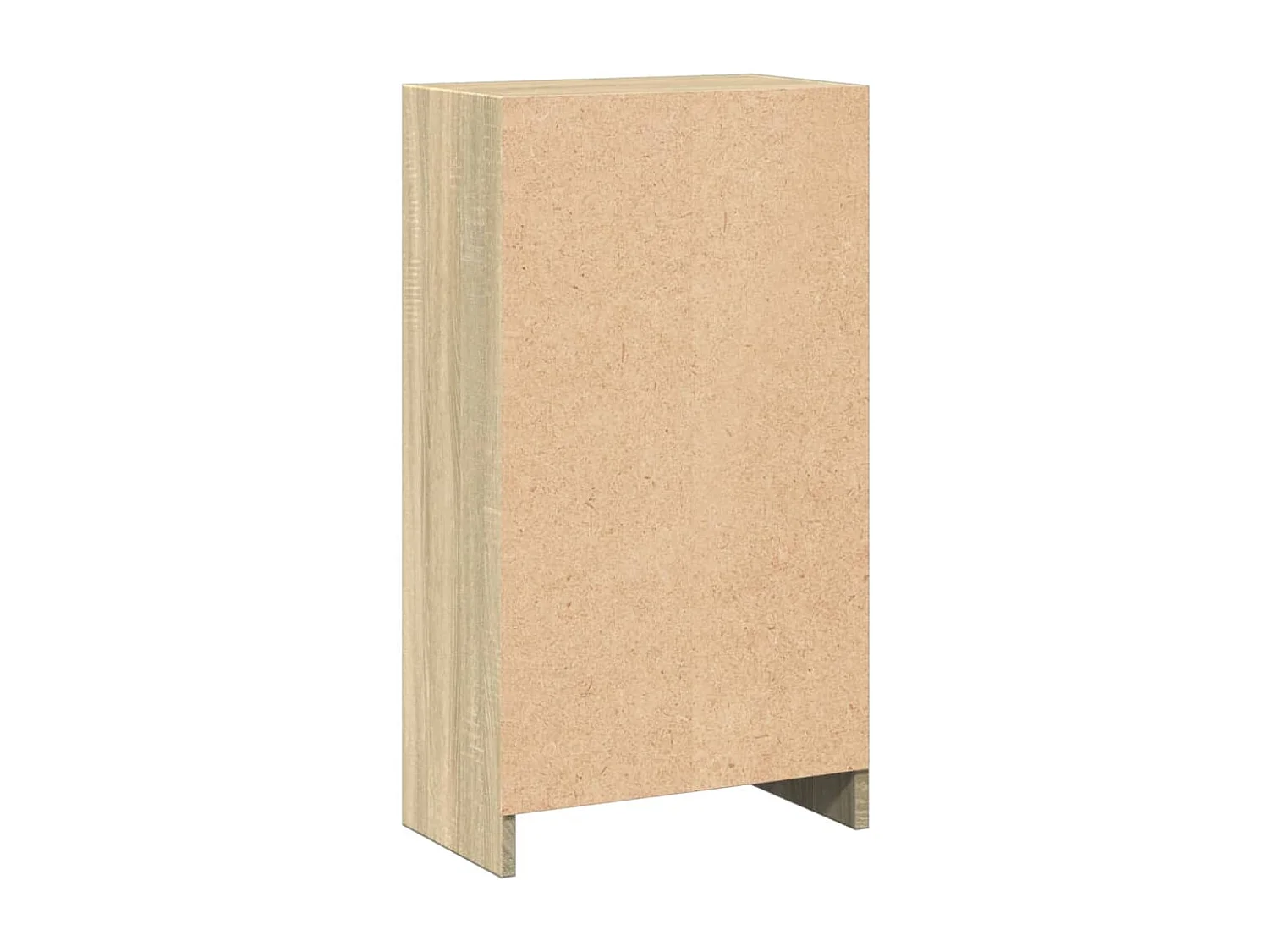 Libreria 2 Ripiani Grigio Cemento 60x30x76,5 Legno Multistrato