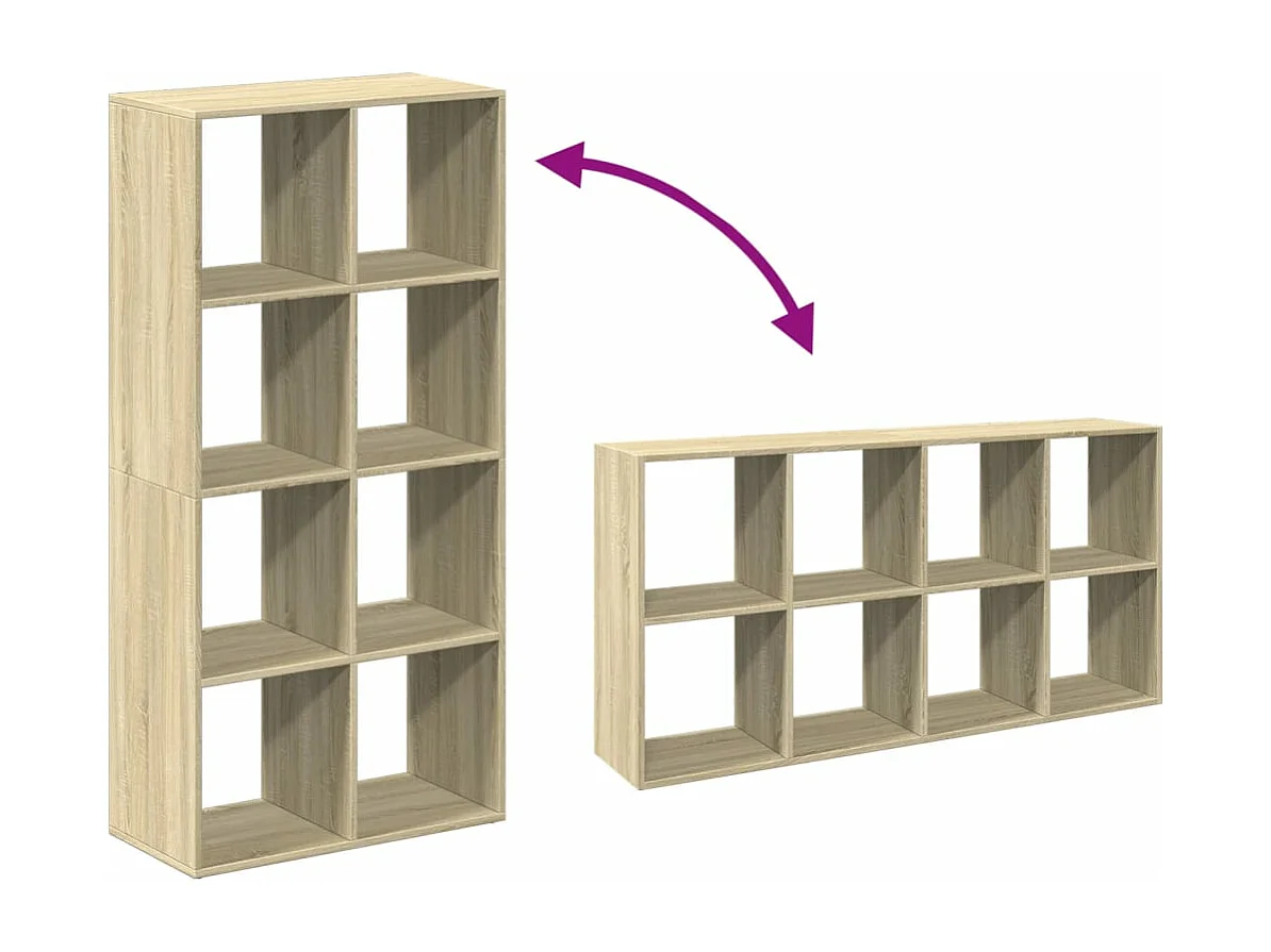 Étagère séparatrice de pièce blanc 69,5x29x137,5 cm