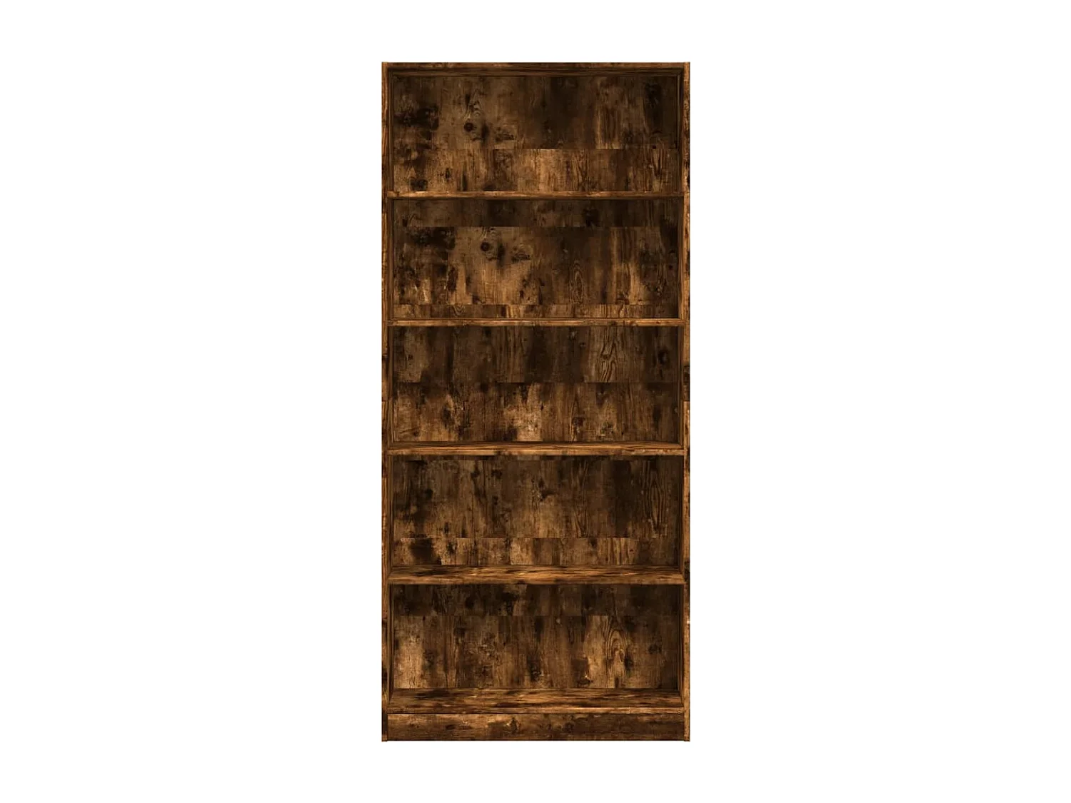 Estante 80x24x176 cm derivados de madeira carvalho fumado