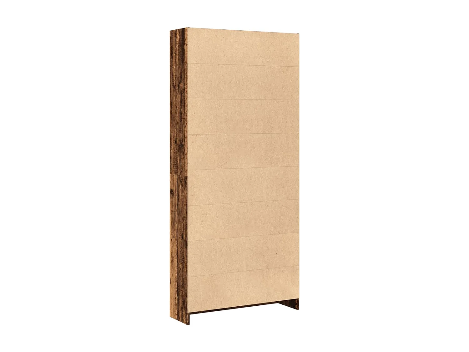 Bücherregal Räuchereiche 80x24x176 cm Holzwerkstoff