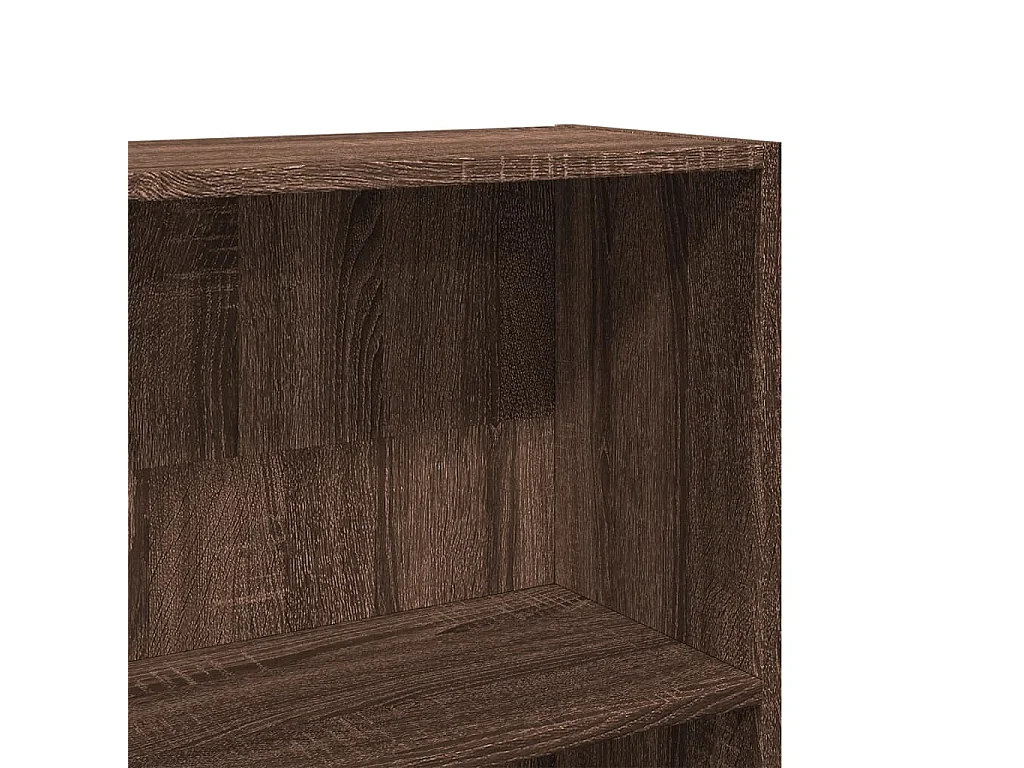 Estantería madera de ingeniería roble artisian 80x30x189 cm