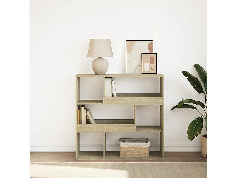 Libreria/Divisorio Rovere Sonoma 100x33x94,5 cm