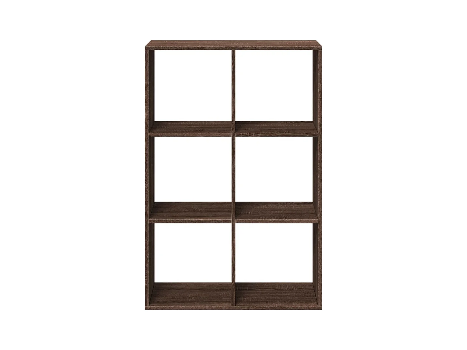 Libreria Divisorio Rovere Marrone 69,5x29x103,5cm in Truciolato